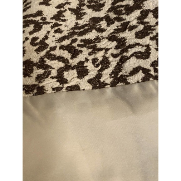 Chico's Women’s Leopard Print Multicolored Sequins Tan Brown Jacket Size 1 - Picture 12 of 12